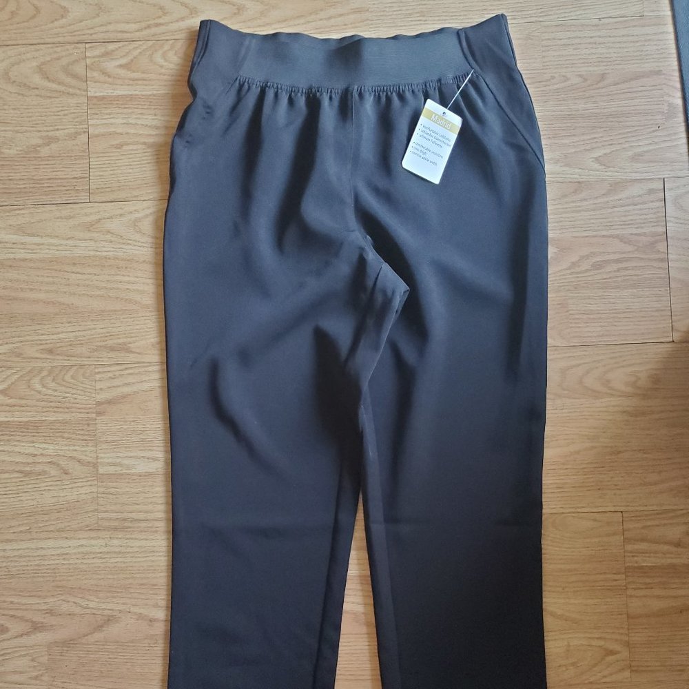 Madrid Polyester Athletic Black Pants - Size 8